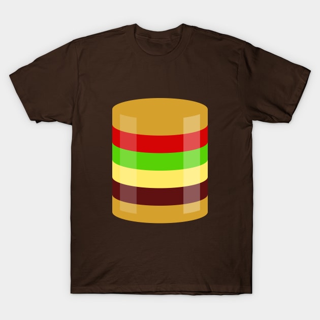 Minimal Cheeseburger T-Shirt by Oswaldland